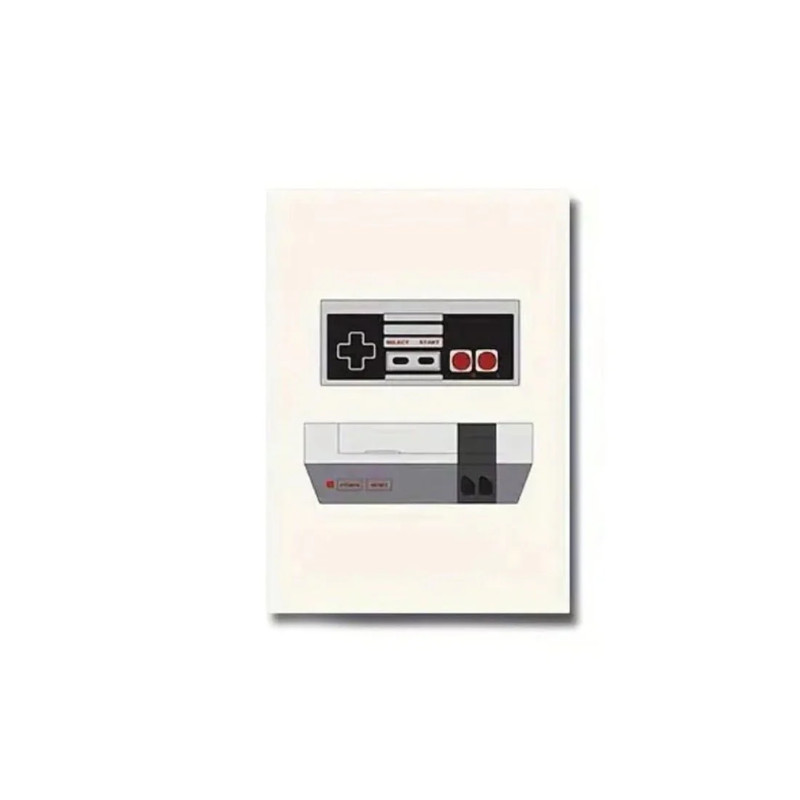 Classic Consoles Modern Art  Poster (50x1x70cm) - NES - ملصق